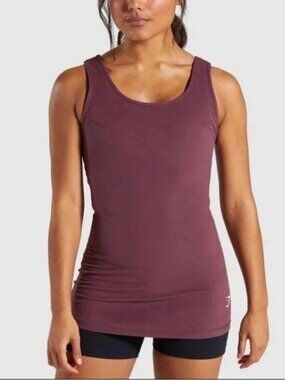 Gymshark Dreamy Vest Tank Winterberry
